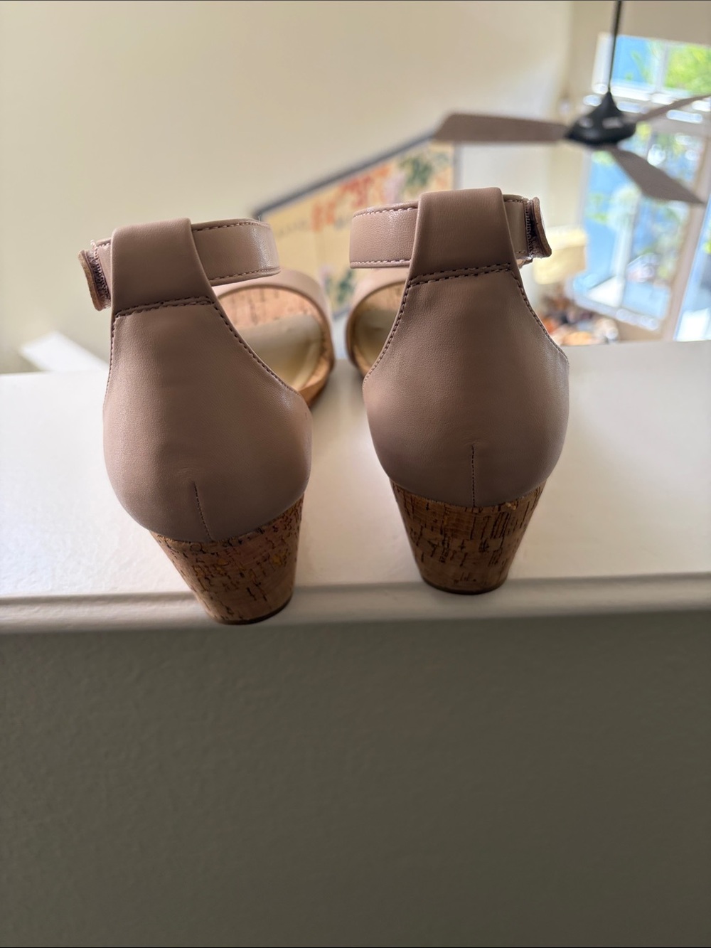 Naturalizer Areda Vint Mauve wedge sandals - Picture 4 of 5